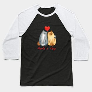 Cat Love Baseball T-Shirt